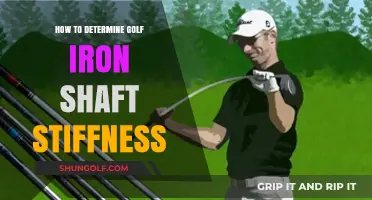 Choosing the Right Golf Iron Shaft Stiffness for Your Swing