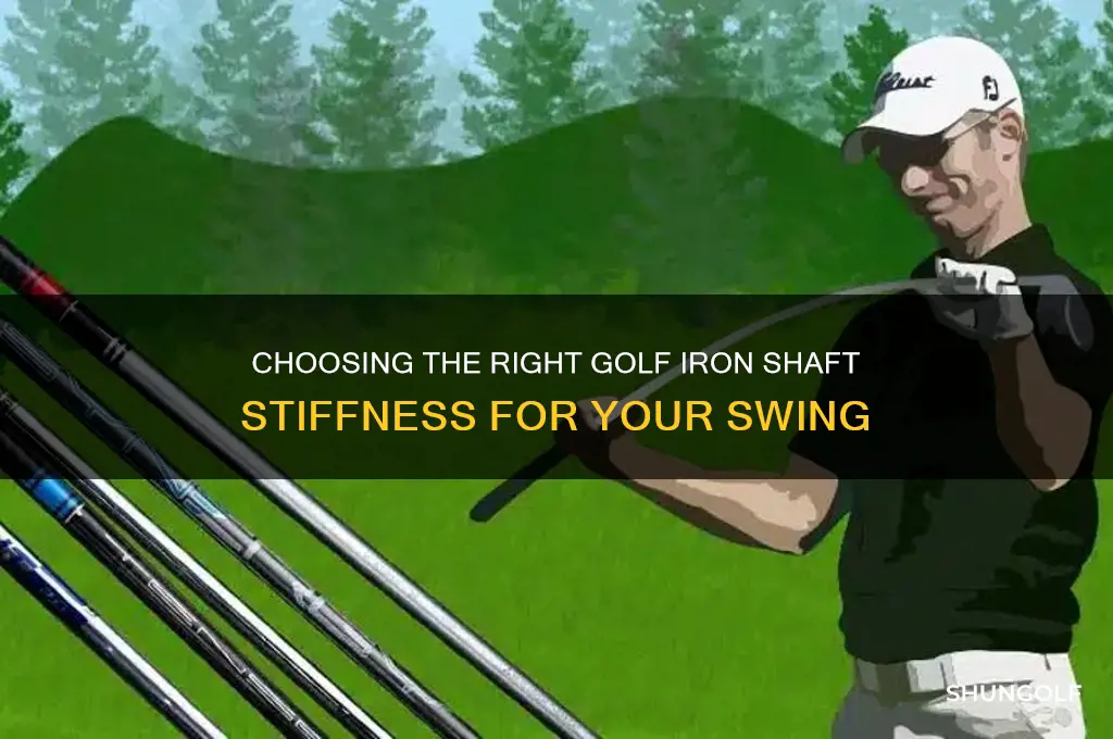 how to determine golf iron shaft stiffness