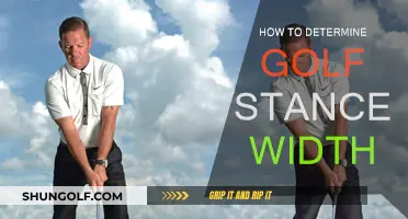 Golf Stance Width: Finding Your Perfect Fit