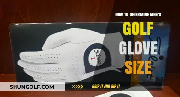 Perfect Fit Guide: Determining Men's Golf Glove Size Easily