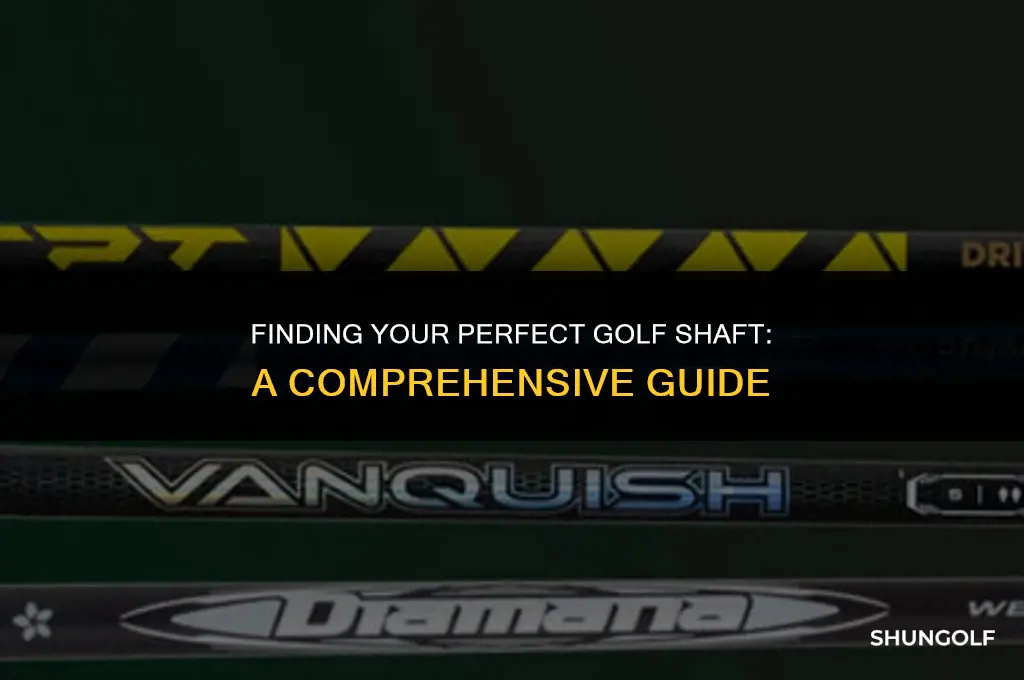 how to determine what golf shaft you need