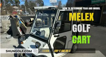 Identifying Your Melex Golf Cart: Year and Model Determination Guide