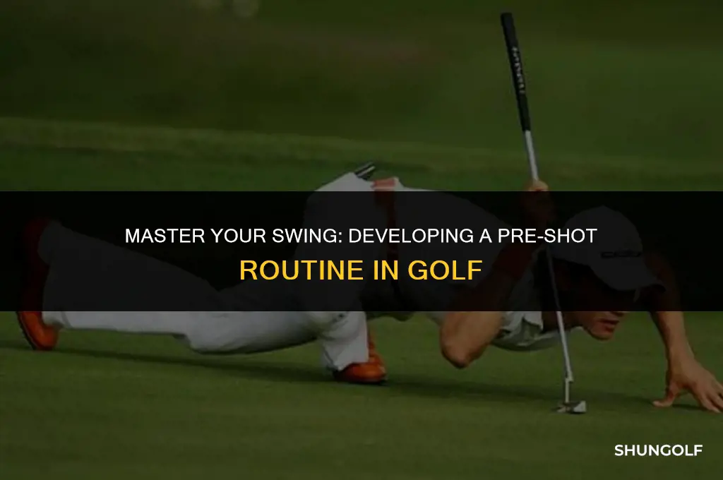 how to develop a pre shot routine golf