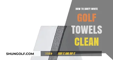 Revive Your White Golf Towels: Effective Cleaning Tips for Stubborn Stains