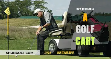 Quick Guide: Safely Disabling Your Golf Cart in Simple Steps