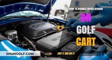 Easy Steps to Disable Your Golf Cart's Speed Sensor Safely