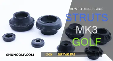 Disassembling Struts on a Mk3 Golf: A Step-by-Step Guide