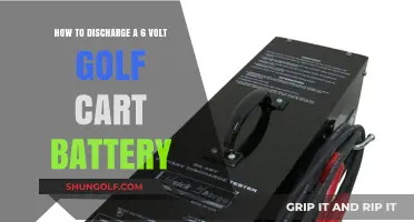 Safely Discharging Your 6 Volt Golf Cart Battery: A Step-by-Step Guide