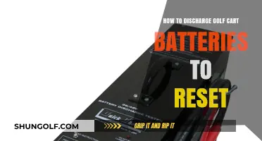 Resetting Golf Cart Batteries: A Guide to Proper Discharge Techniques