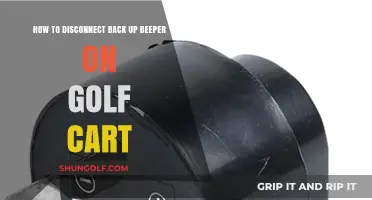 Quick Guide: Disconnecting Your Golf Cart's Backup Beeper Safely