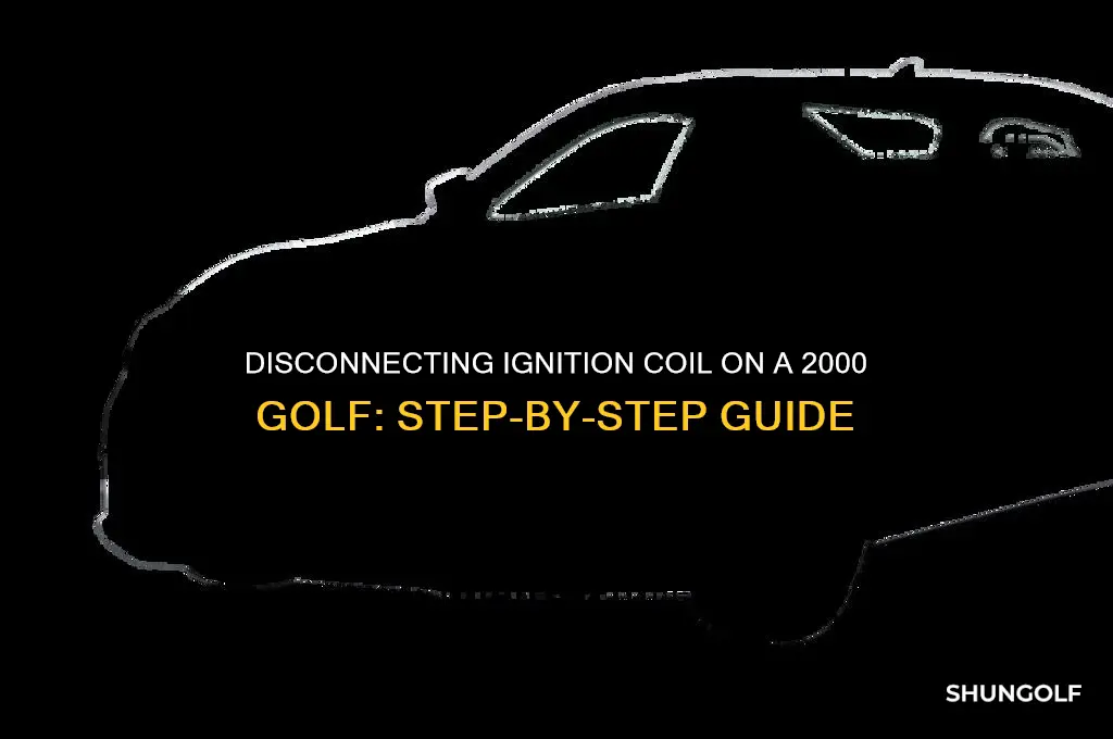 how to disconnect ignition coil 2000 golf