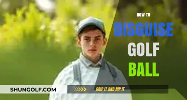 Mastering the Art of Golf Ball Disguise: Tips and Tricks
