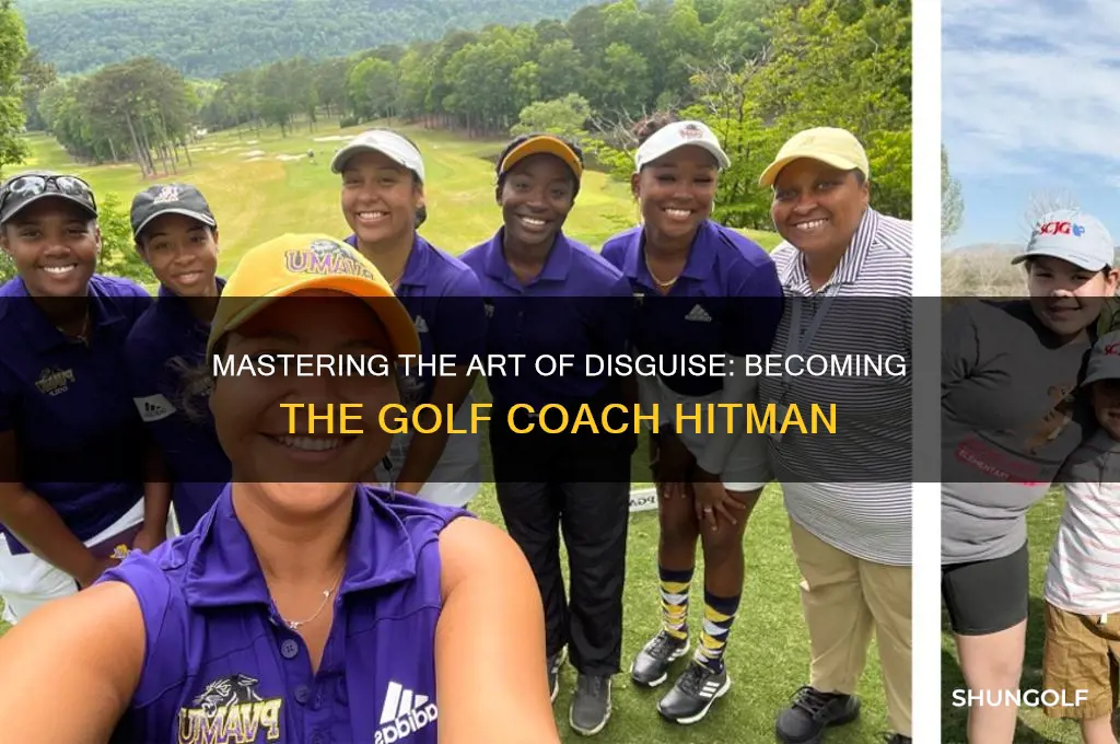 how to disguise yourself as the golf coach hitman