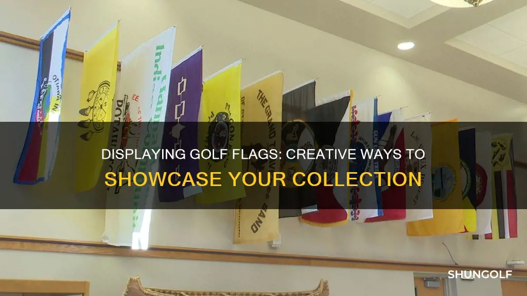 how to display multiple golf flags