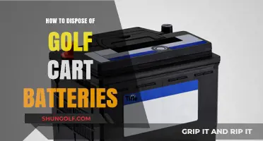 Eco-Friendly Guide: Safely Disposing of Golf Cart Batteries Responsibly