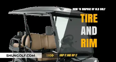 Eco-Friendly Guide: Properly Disposing Old Golf Cart Tires and Rims