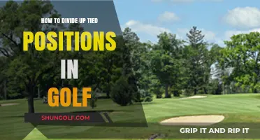 Fairly Splitting Tied Golf Positions: Strategies for Accurate Tournament Results