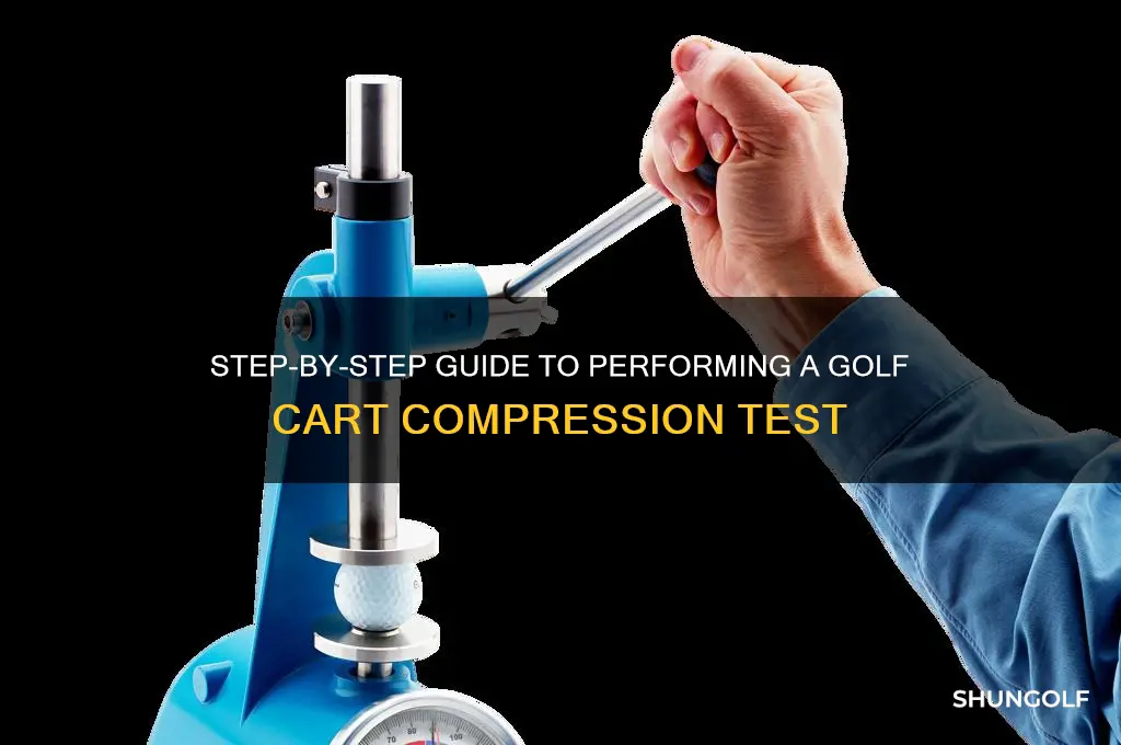 how to do a compression test on a golf cart