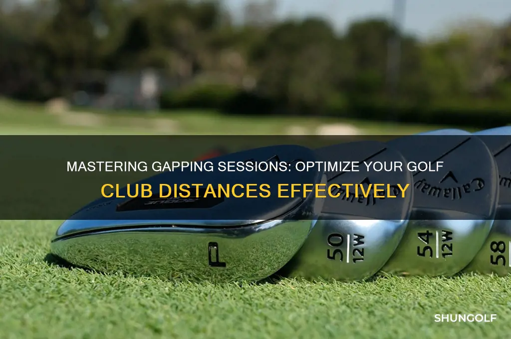how to do a gapping session golf