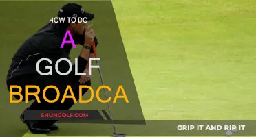 Golf Broadcasting: Tips and Tricks for Success