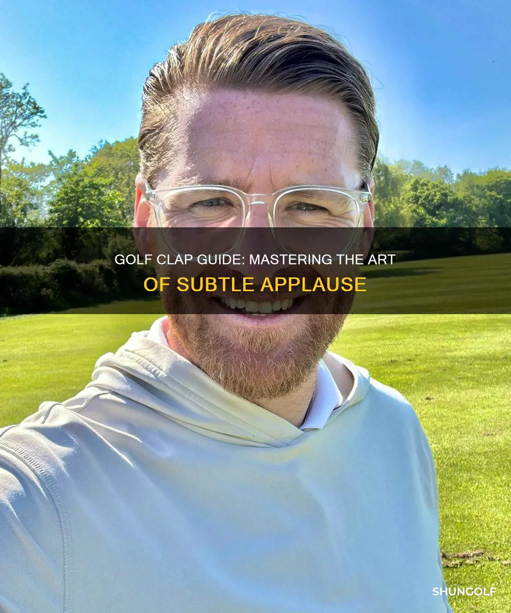 how to do a golf clap