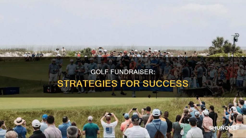 how to do a golf fundraiser