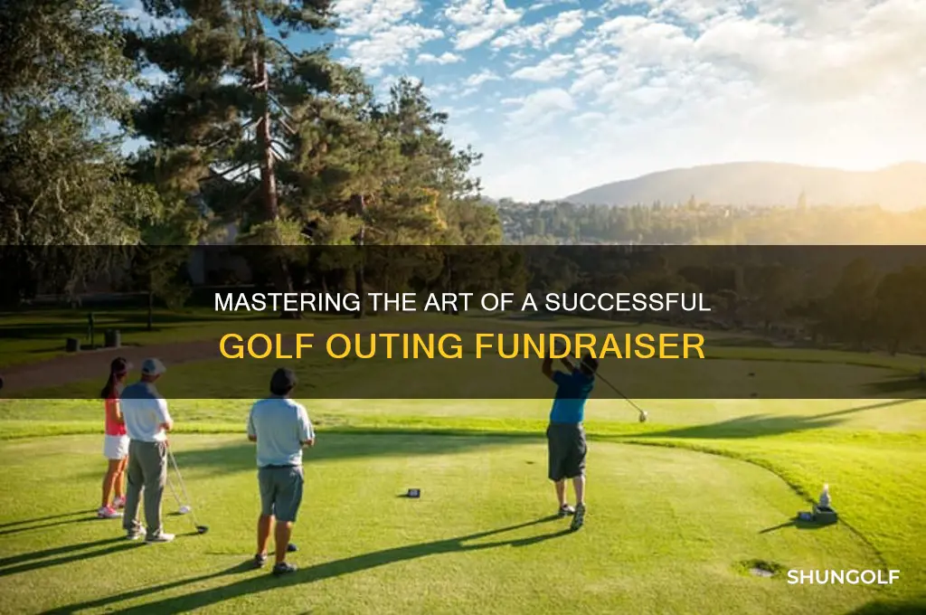 how to do a golf outing fundraiser