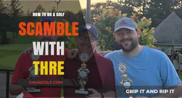 Mastering the 3-Person Golf Scramble: Tips for a Winning Team Strategy