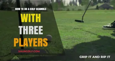 Mastering the 3-Player Golf Scramble: Tips for a Seamless Game