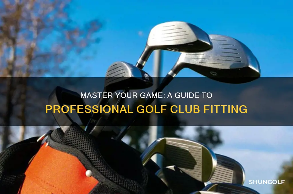 how to do a professiopnal golf fitting