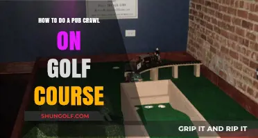 Tee Off and Toast: Mastering the Golf Course Pub Crawl Adventure