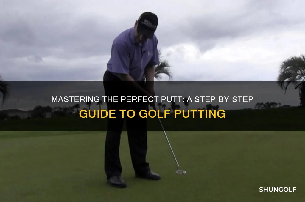 how to do a putt in golf