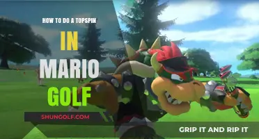 Mastering the Topspin: A Mario Golf Technique Guide