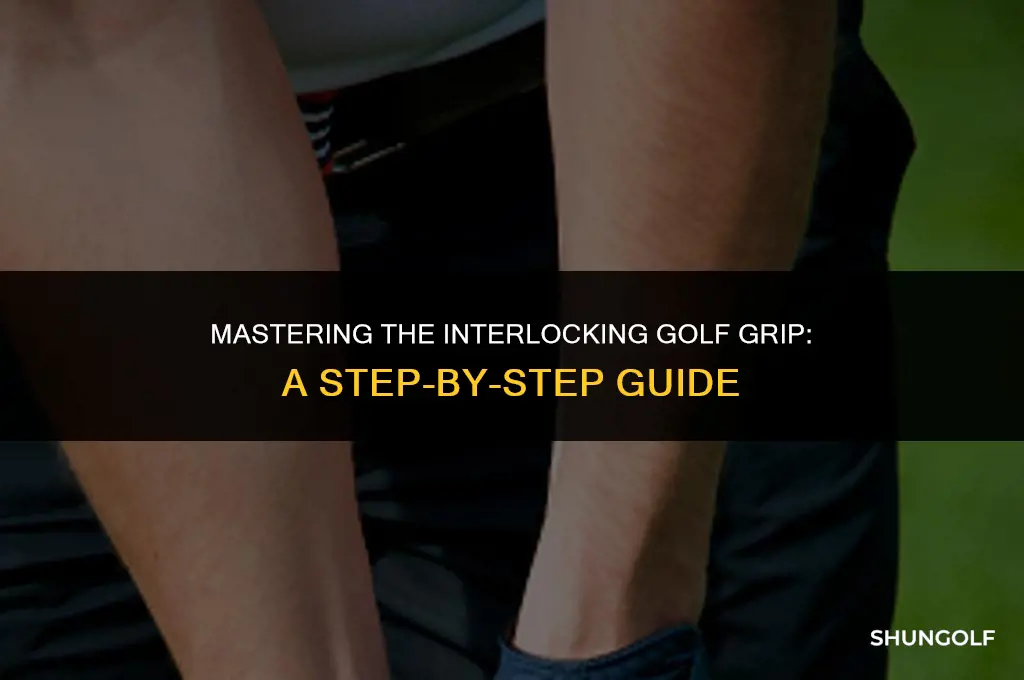 how to do an interlocking golf grip