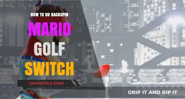Mastering Backspin in Mario Golf: Super Rush on Nintendo Switch
