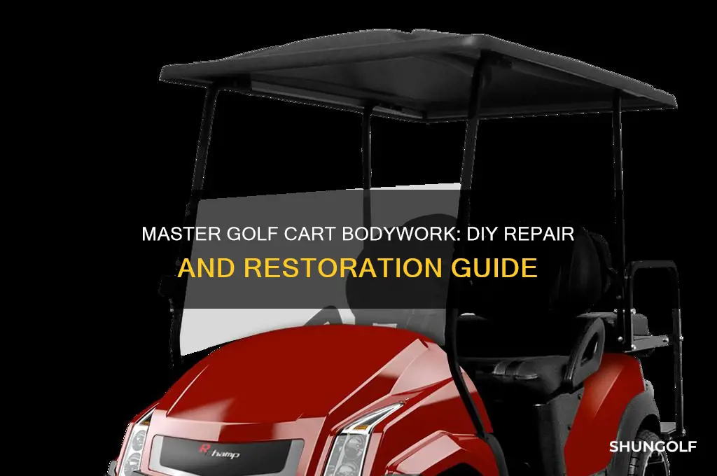 how to do bodywork on a golf cart