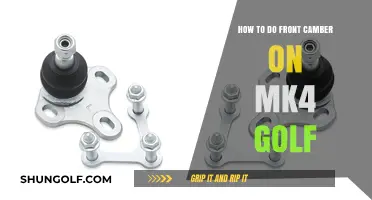 Mastering Front Camber Adjustment on Your MK4 Golf: A DIY Guide