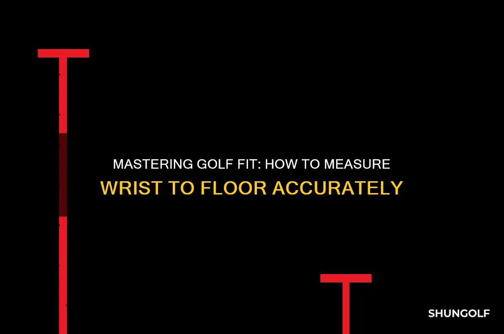 how to do golf wrist to floor measurment