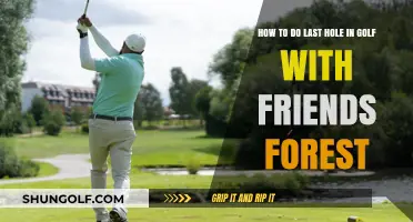 Mastering the Final Hole in the Forest with Golf Buddies