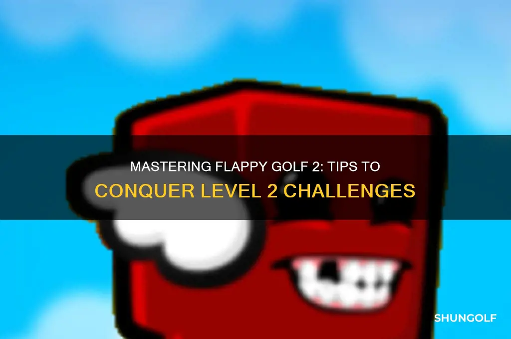 how to do level 2 on flappy golf 2