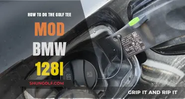 DIY Golf Tee Mod for BMW 128i: Step-by-Step Guide