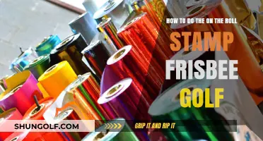 Mastering the On-the-Roll Stamp Technique in Frisbee Golf