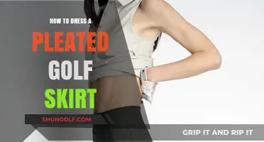 Styling Tips: Effortlessly Dressing a Pleated Golf Skirt for Style and Comfort