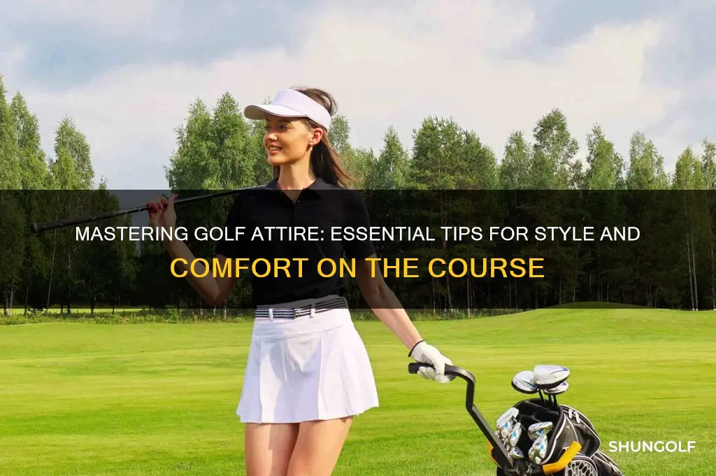 how to dress for golf game