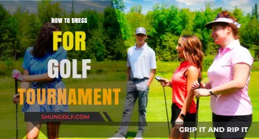 Tee Off in Style: A Guide to Golf Tournament Attire