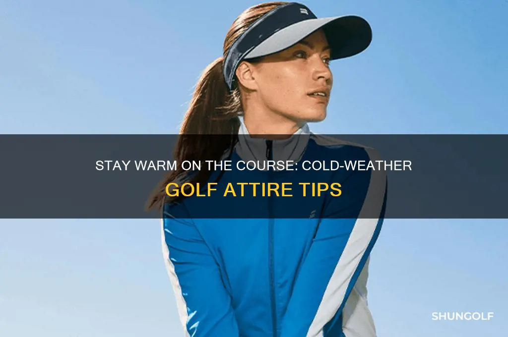 how to dress to play golf in the cold