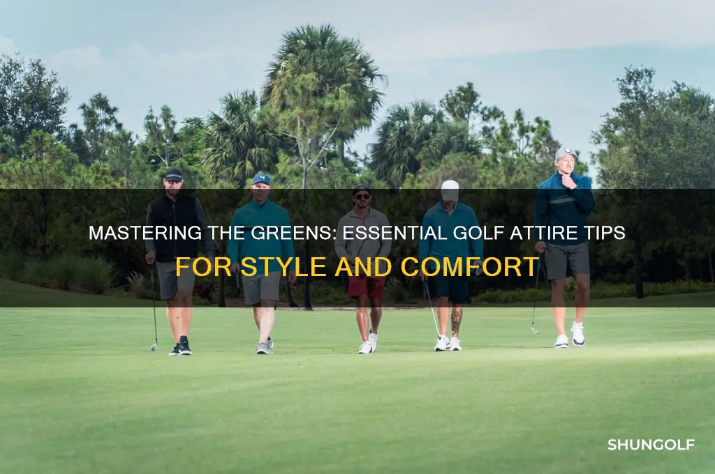 how to dress to play golf