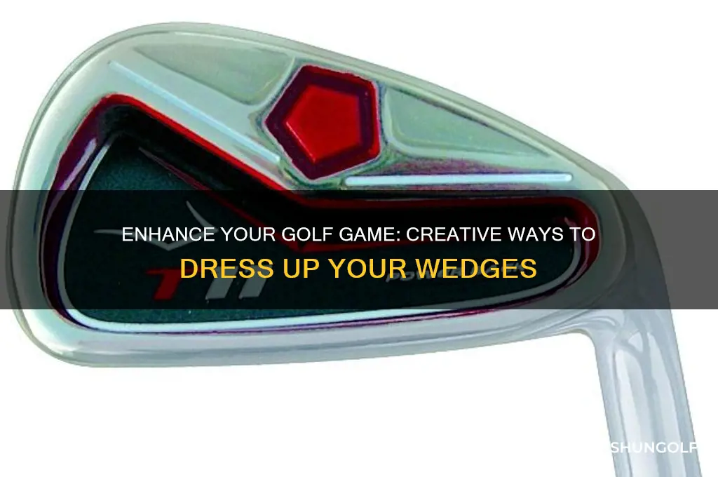 how to dress up my golf wedges