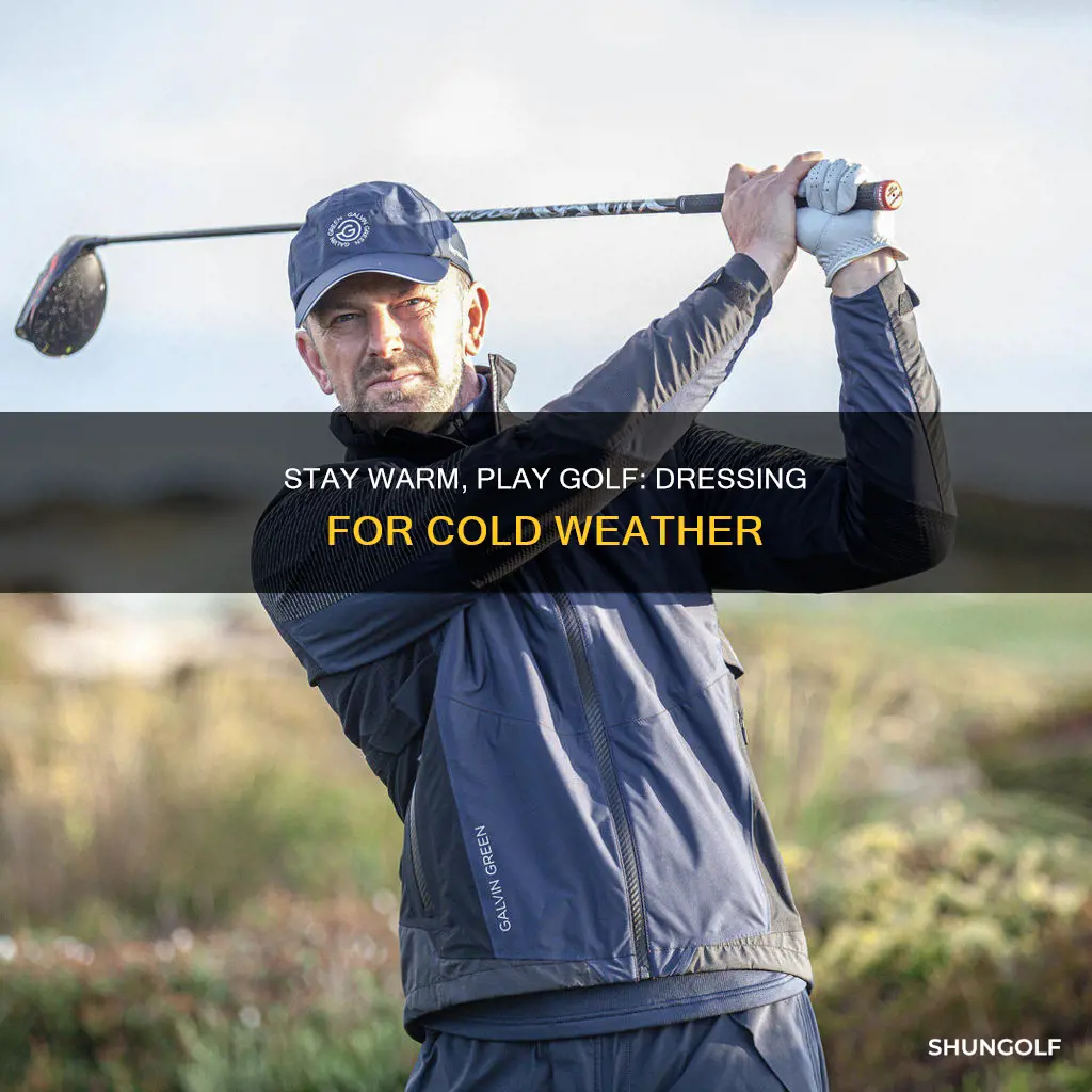 how to dress warm for golf