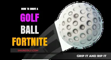 Mastering the Art of Driving a Golf Ball in Fortnite